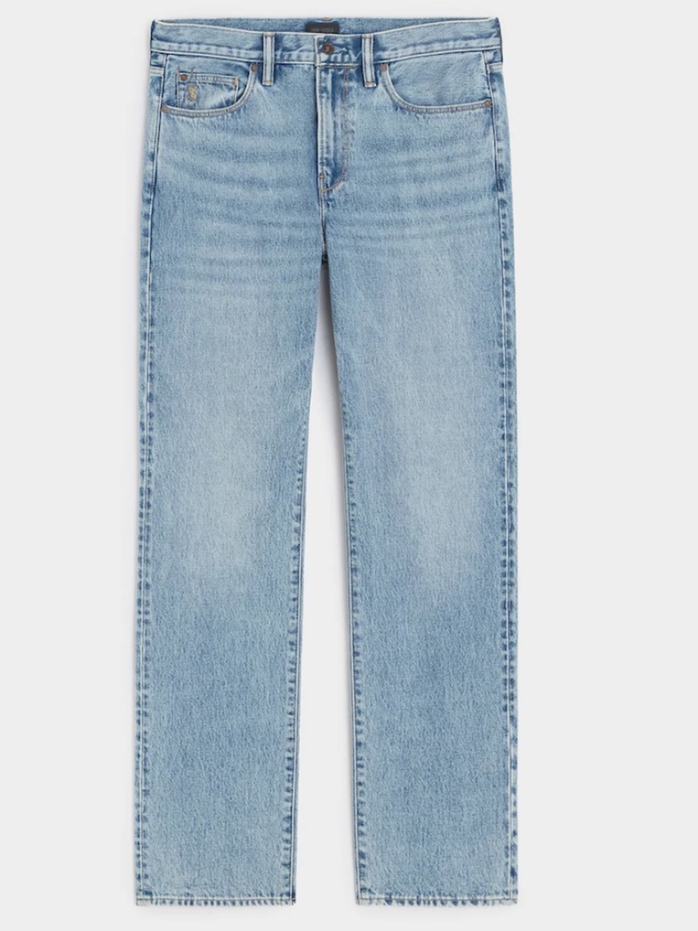 Todd Snyder Light Wash Straight Fit Denim Jeans in W32 L32 - Picture 4 of 11